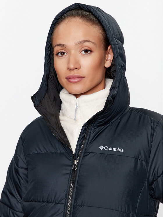 Columbia Columbia Kurtka zimowa Puffect™ Long Jacket Czarny Regular Fit