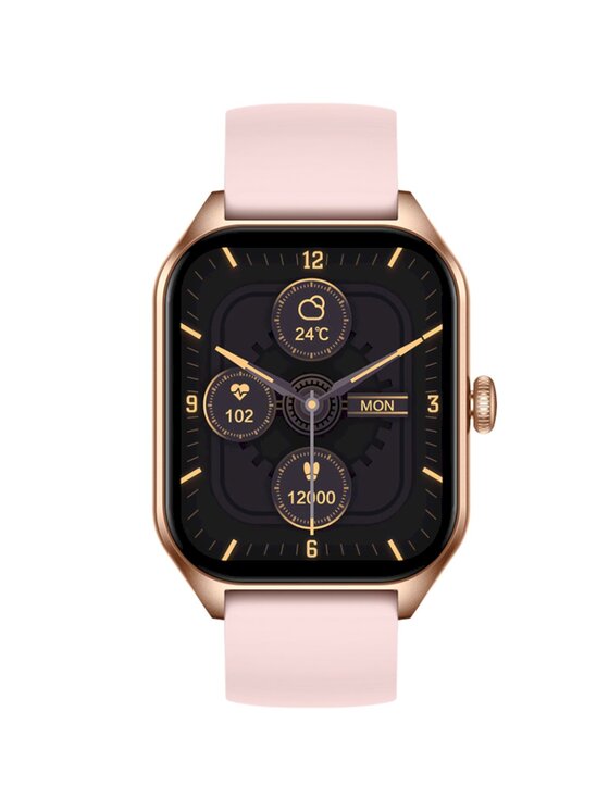 Rubicon Rubicon Smartwatch SMARUB205 Różowe złoto