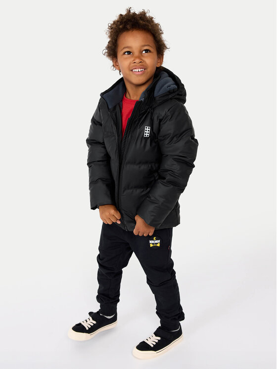 LEGO LEGO Winterjacke LWJAD 11010819 Schwarz Regular Fit