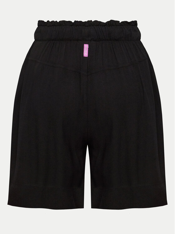 Deha Deha Bermuda nadrág A00637 Fekete Regular Fit