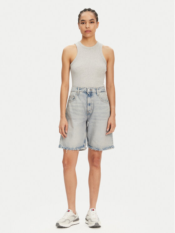 Tommy Jeans Tommy Jeans Kratke traperice Mia DW0DW20086 Plava Relaxed Fit