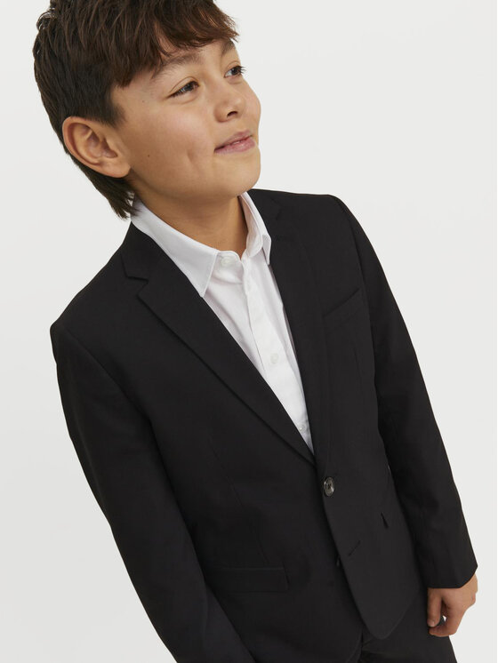 Jack & Jones Junior Jack & Jones Junior Sakoi Solar 12203557 Crna Slim Fit