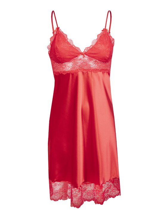 DKaren Lingerie DKaren Lingerie Koszula nocna Alubi Czerwony Classic Fit
