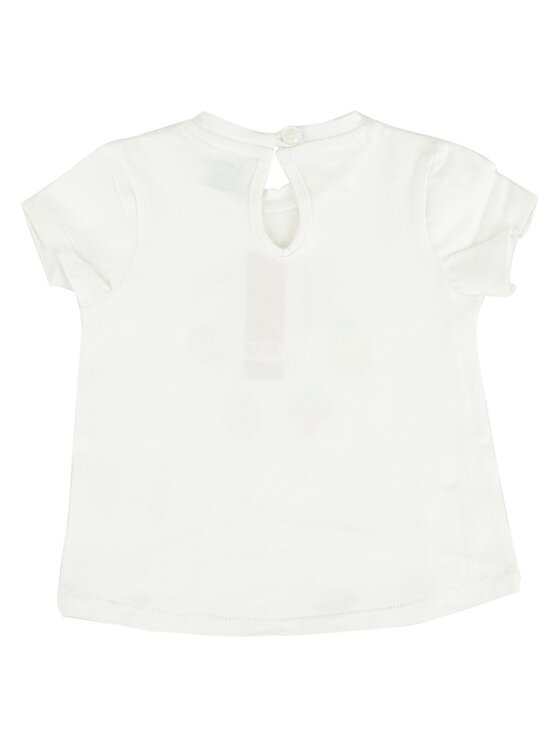 Kanz Kanz T-Shirt 1512173-1000 Biały Basic Fit