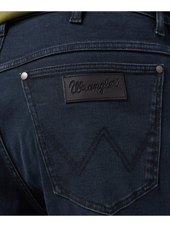 Wrangler Wrangler Jeansy 112352674 Granatowy Slim Fit
