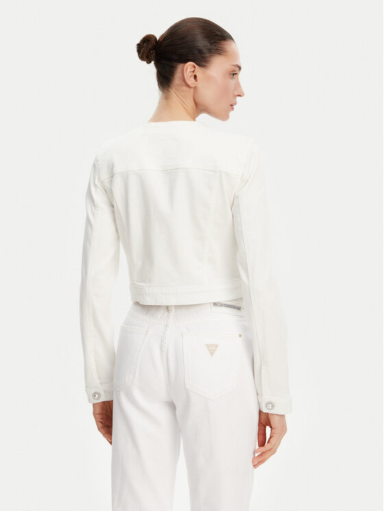 Guess Guess Bunda pro přechodné období 172731 Bílá Classic Fit