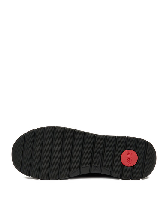 Go Soft Go Soft Schnürschuhe CEO-WI23-GHANA-07 Dunkelrot