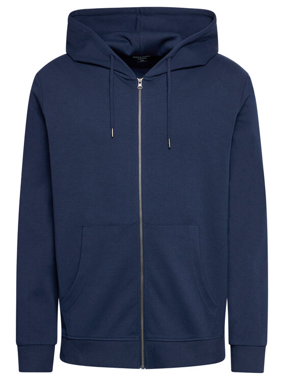 Jack&Jones Jack&Jones Majica dugih rukava Basic 12181901 Tamnoplava Regular Fit