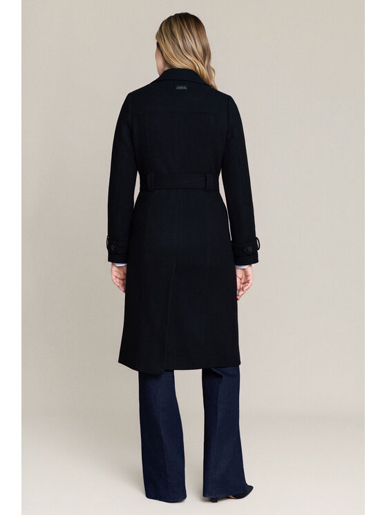 Lancerto Lancerto Płaszcz zimowy Ornella PC073226000016 Czarny Regular Fit