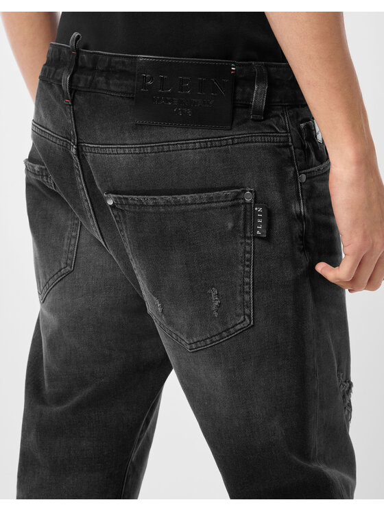 PHILIPP PLEIN PHILIPP PLEIN Džínsy 26883 Čierna Skinny Fit
