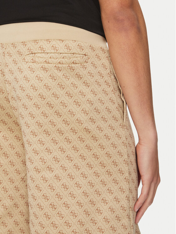 Guess Guess Спортивні шорти Z4YD03 FL04Q Бежевий Regular Fit
