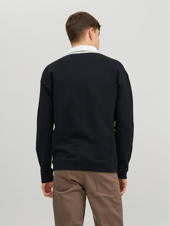 Felpa 12229255 Nero Authentic Fit