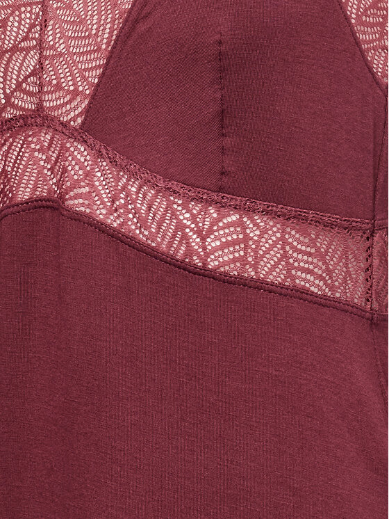 Femilet by Chantelle Femilet by Chantelle Koszula nocna Jazz FNA540 Bordowy Regular Fit