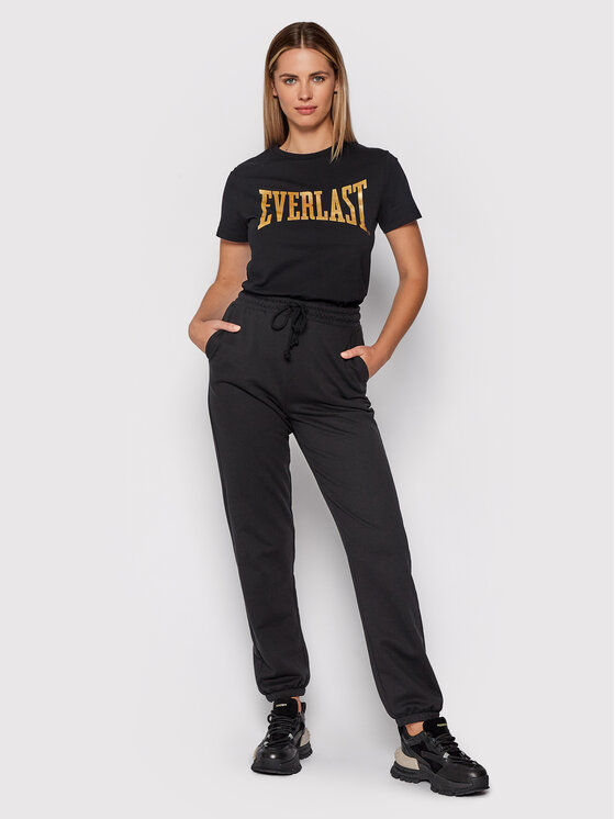 Everlast Everlast Majica Lawrence 2 848330-50 Črna Regular Fit