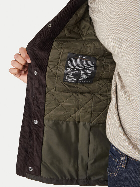 Barbour Barbour Demisezoninė striukė Corbridge MWX0340OL71 Žalia Tailored Fit