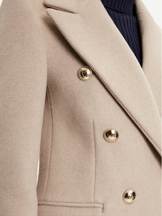 Maryley Maryley Übergangsmantel 24IB810/15CA Beige Regular Fit