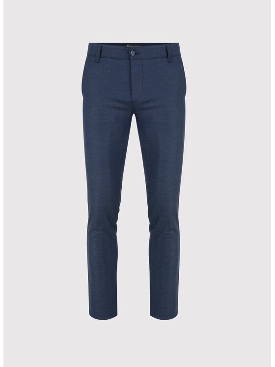 Pako Lorente Pako Lorente Spodnie materiałowe P24WF-WX-008 Granatowy Slim Fit