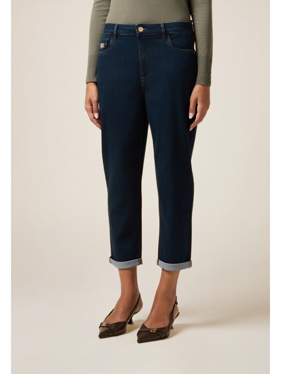 Oltre Oltre Jeans P579R008580N0H4 Blu Boy Fit