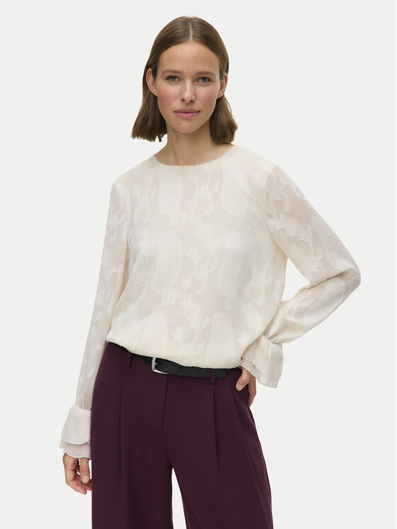 Vero Moda Vero Moda Bluză Mishi 10335512 Bej Regular Fit