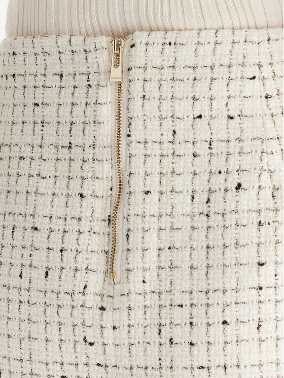 Morgan Morgan Minigonna 252-JGABY Beige Slim Fit