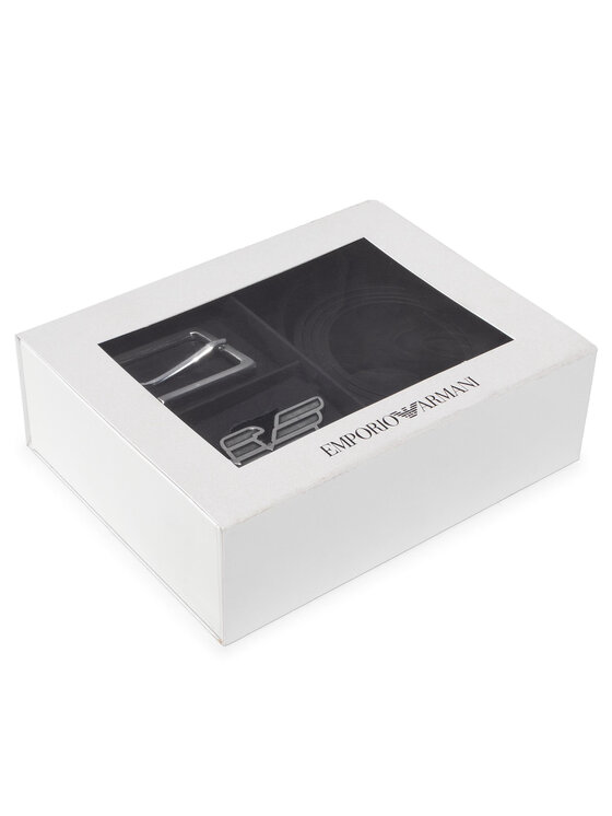 Emporio Armani Emporio Armani Мъжки колан Y4S270 YLP4X 88001 Черен