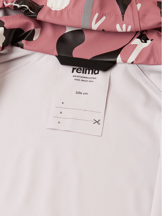Reima Reima Vodootporna jakna Vesi 5100025A Ružičasta Regular Fit