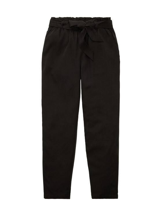 Tom Tailor Denim Tom Tailor Denim Szövet nadrág 1035436 Fekete