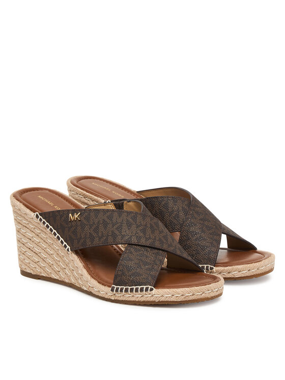 MICHAEL Michael Kors MICHAEL Michael Kors Espadryle Kenzie 40R6KZMS1B Brązowy