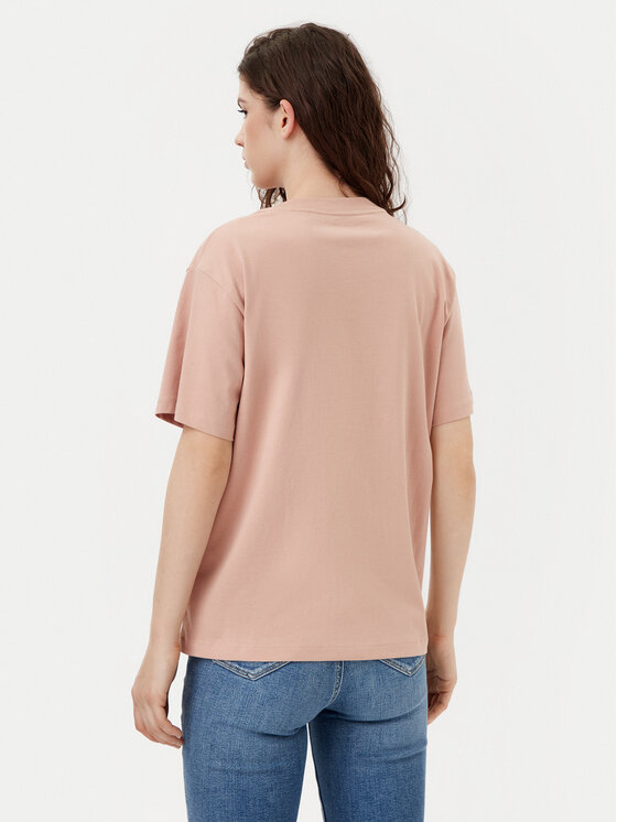 Calvin Klein Jeans Calvin Klein Jeans T-Shirt Monologo J20J224798 Oranžová Relaxed Fit