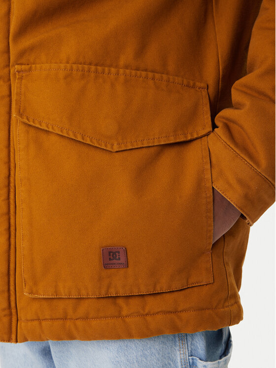 DC Shoes DC Shoes Parka Juryfield EDYJK03262 Hnedá Regular Fit