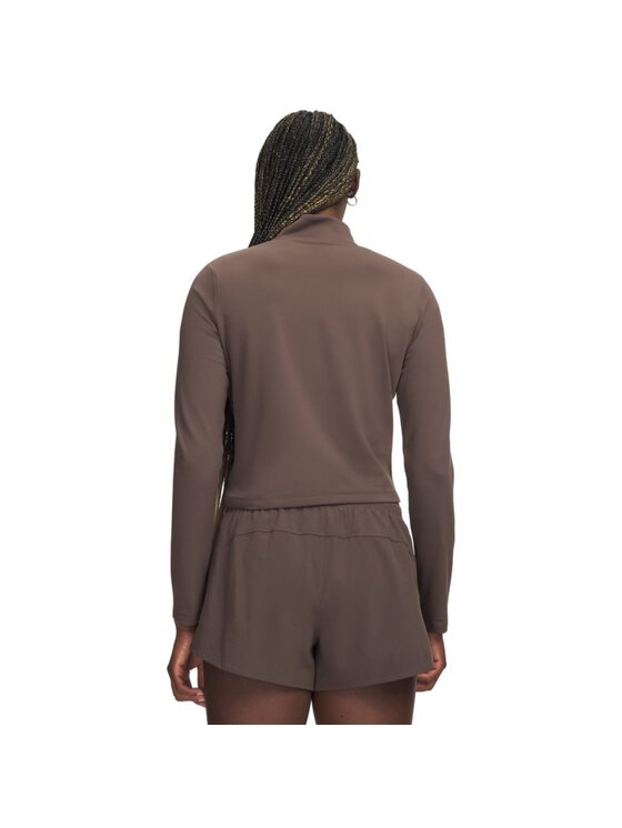 Under Armour Under Armour Bluza techniczna 6013775 Brązowy Slim Fit