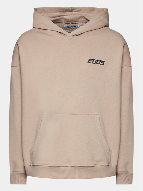 2005 2005 Bluză Unisex Basic Bej Relaxed Fit