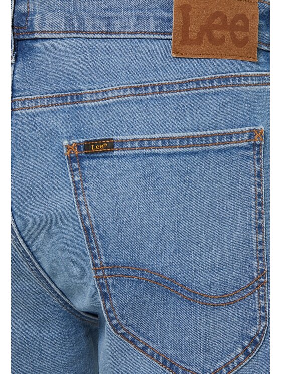 Lee Lee Jeansy Luke Fresh Mid Worn In Niebieski Slim Fit