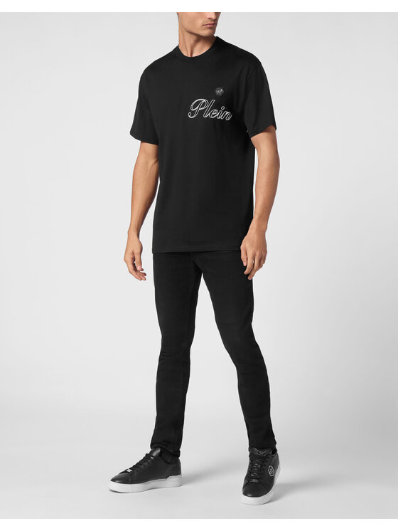 PHILIPP PLEIN PHILIPP PLEIN T-shirt 21101 Nero Regular Fit