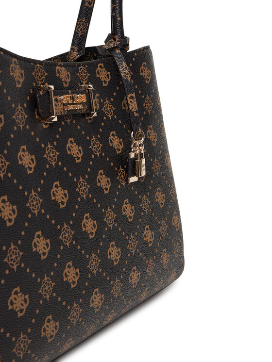 Guess Guess Táska Carrie Logo HWGP98 98220 Barna