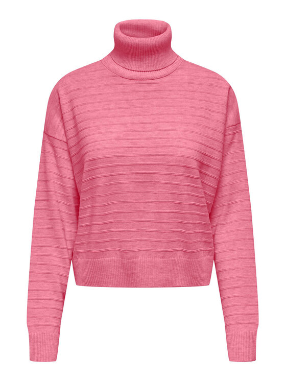 ONLY ONLY Rolák 15294524 Ružová Regular Fit