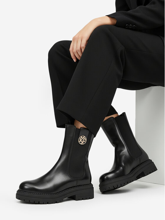 MEXX MEXX Kotníková obuv s elastickým prvkem CEO-MX/027C-RST Černá