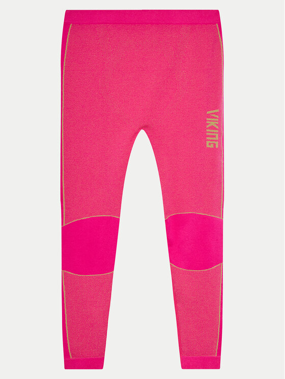 Viking Viking Komplet bielizny termoaktywnej Riko Kids Set 500/14/3030/48 Różowy Skinny Fit