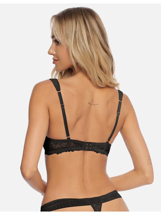 Esotiq Esotiq Biustonosz push-up 41446-99X Czarny