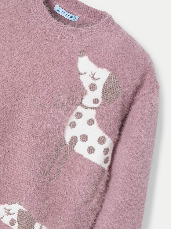 Mayoral Mayoral Pullover 4356 Rosa Regular Fit