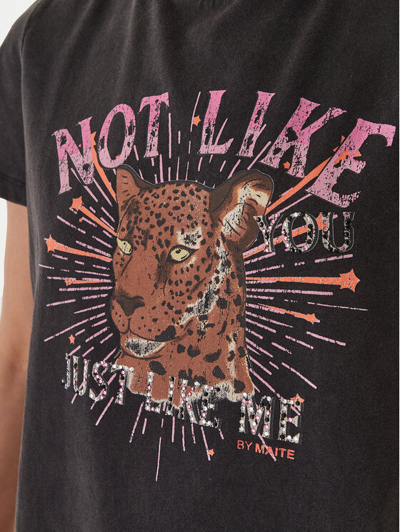 LOLA CASADEMUNT LOLA CASADEMUNT T-shirt MS2615050 Nero Regular Fit