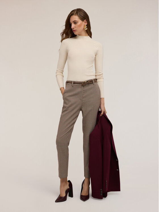 Motivi Motivi Maglione M360W003443N011 Bianco Slim Fit