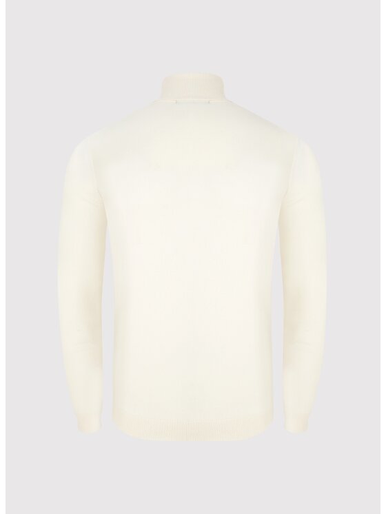 Pako Lorente Pako Lorente Golf P24WF-2X-010 Biały Classic Fit