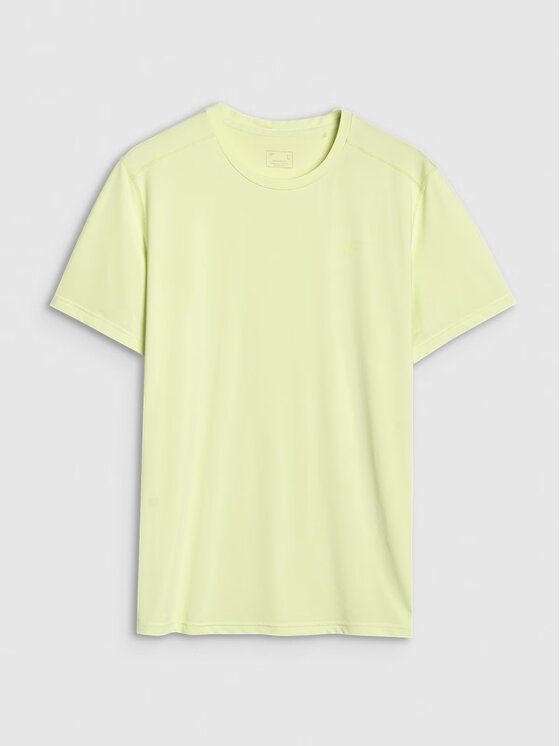 4F 4F Tričko 4FWSS25TFTSM1343-45S Zelená Regular Fit