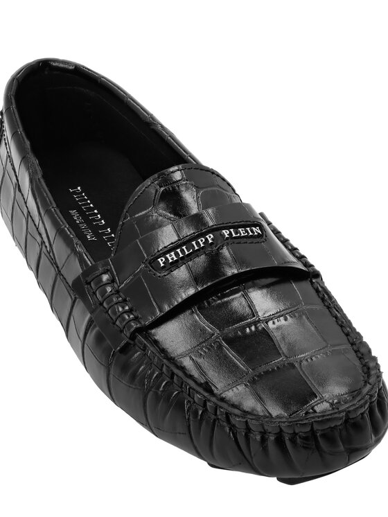 PHILIPP PLEIN PHILIPP PLEIN Mokasíny 25635 Černá
