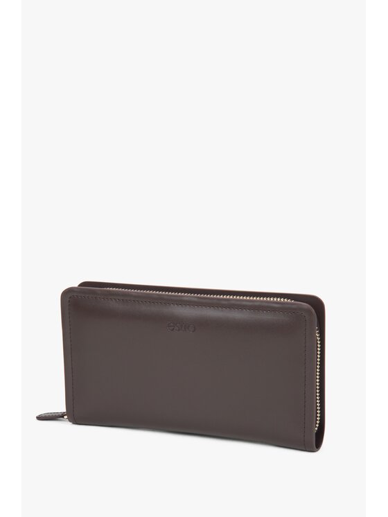 Estro Estro Πορτοφόλι ER00118321 Σκούρο καφέ