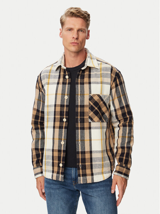JOOP! Jeans Cămașă Jjsh-186Hadi26-W 30103720 Maro deschis Regular Fit