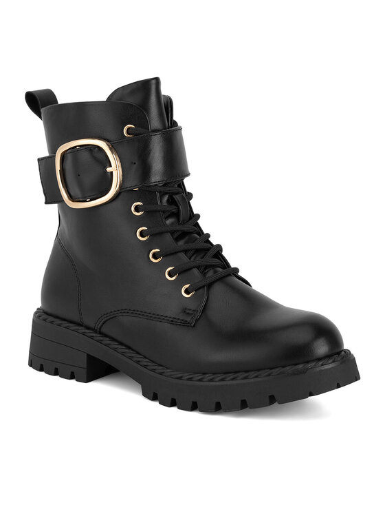 DeeZee DeeZee Čizme WS6116-11 Crna
