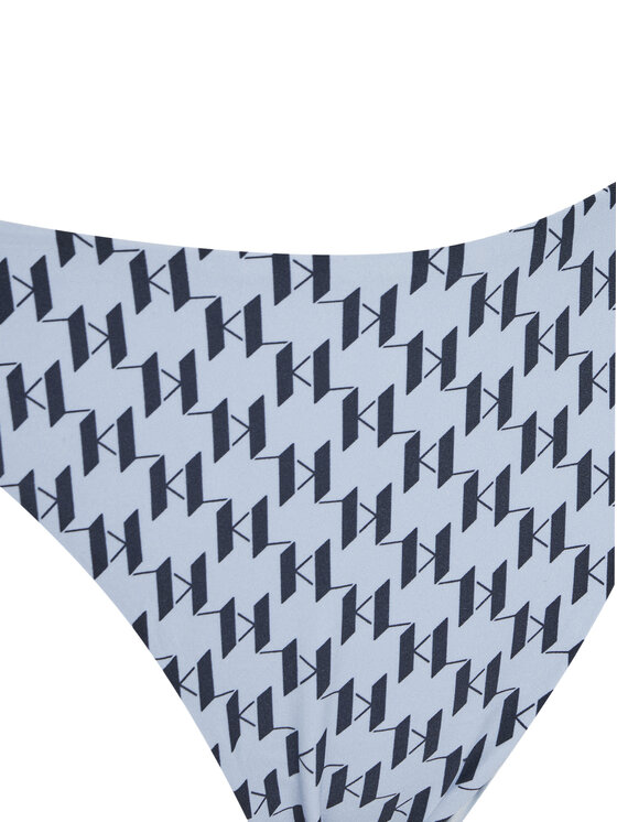 KARL LAGERFELD KARL LAGERFELD Dół od bikini A1W46042 Błękitny