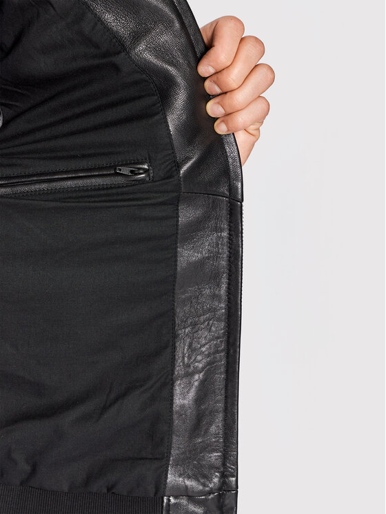 Serge Pariente Serge Pariente Nahkjope Style 18 Must Regular Fit